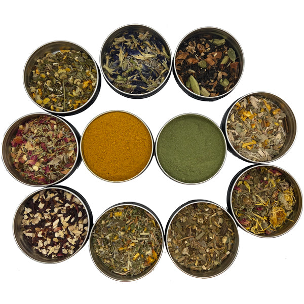 Chakra Sampler Tea Flight